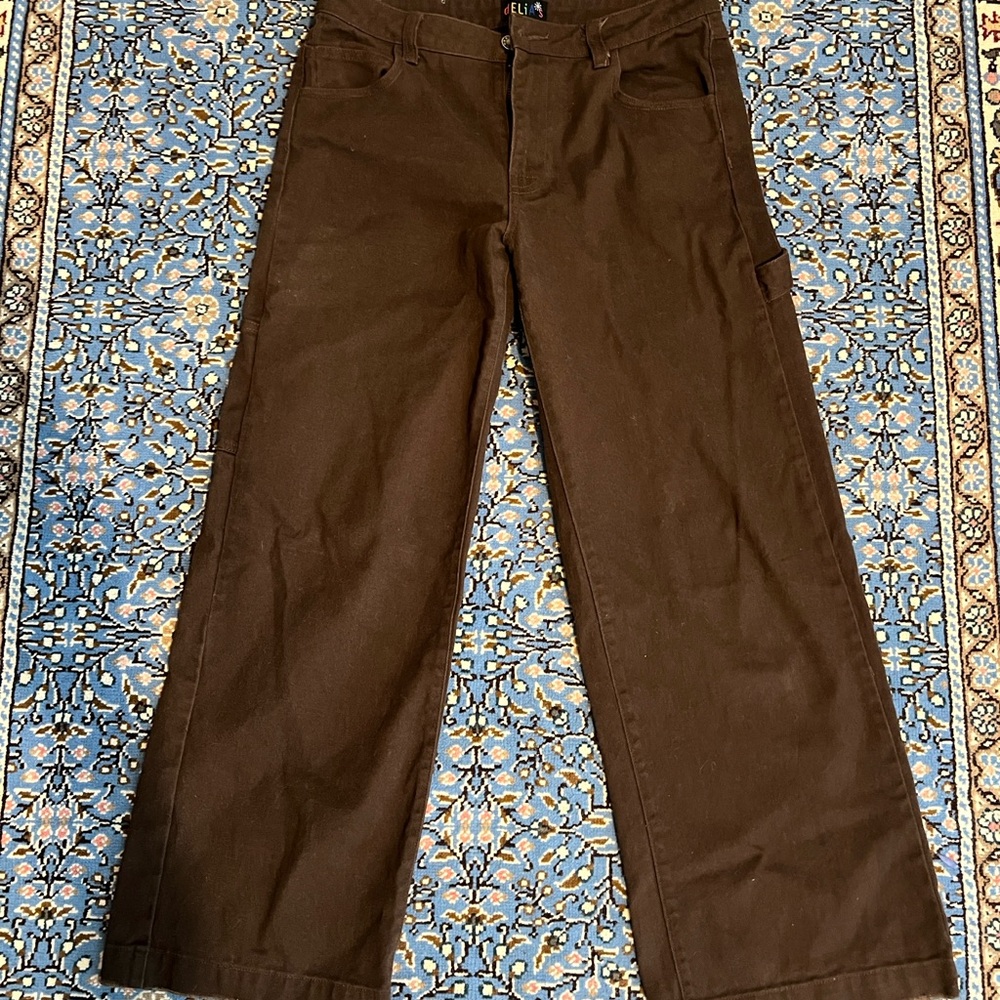 dELiA*s Dark Brown Cargo Pants
